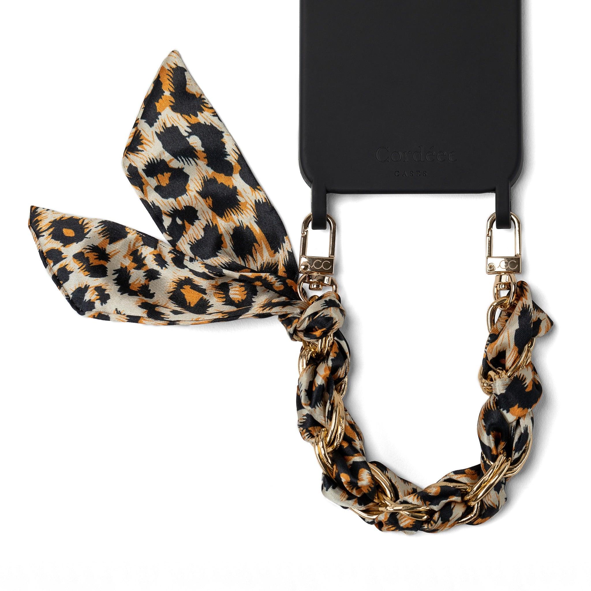 Sophie Wristlet Leopard - Cordée Cases