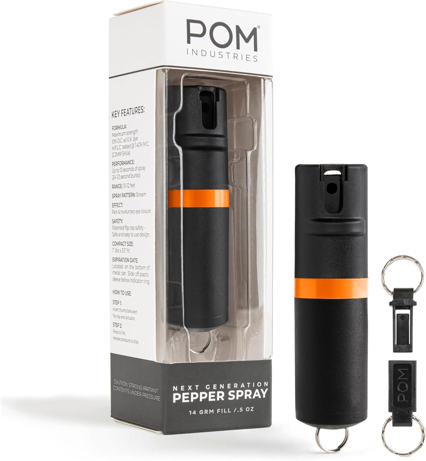 POM Pepper Spray Black