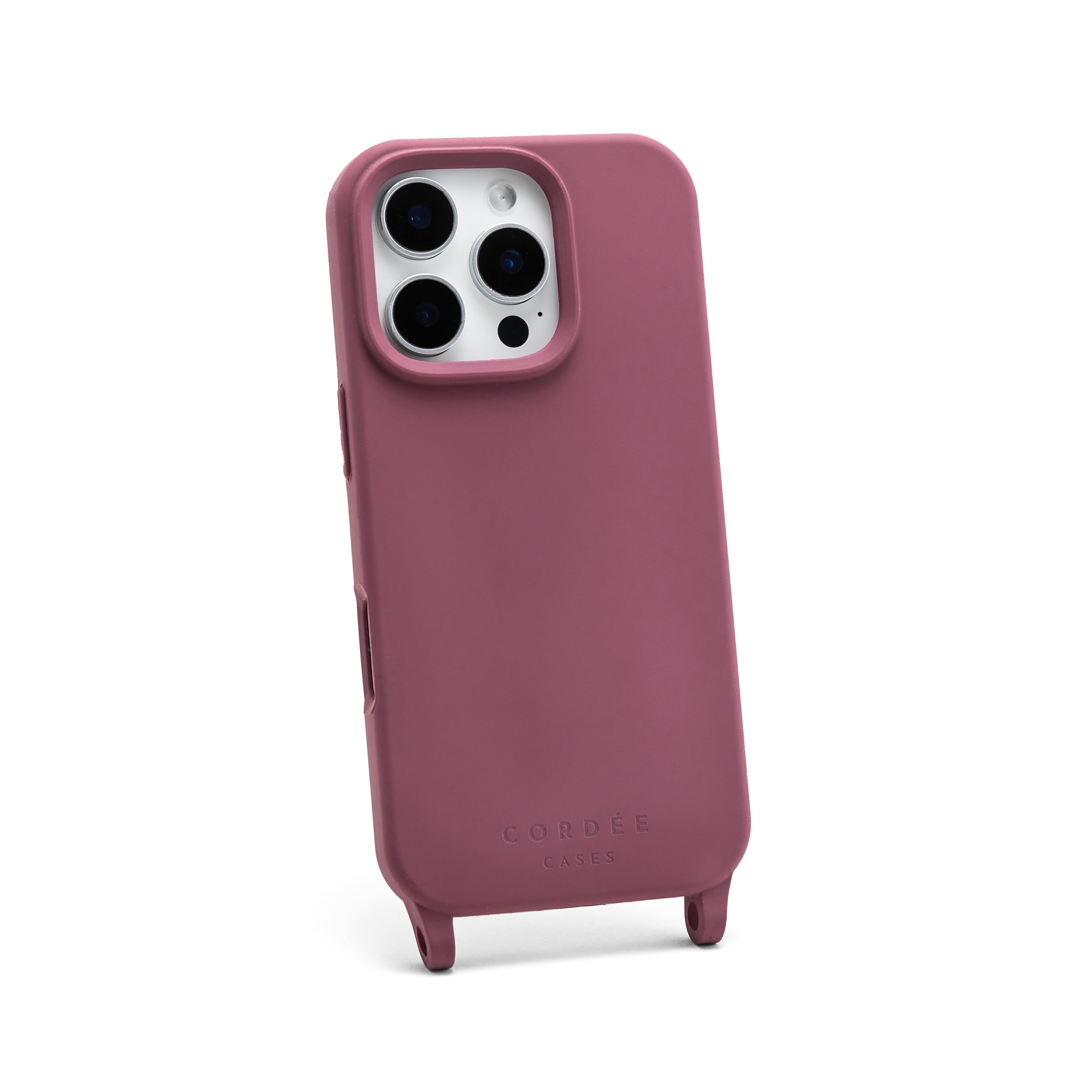 Silicone Phone Case Burgundy